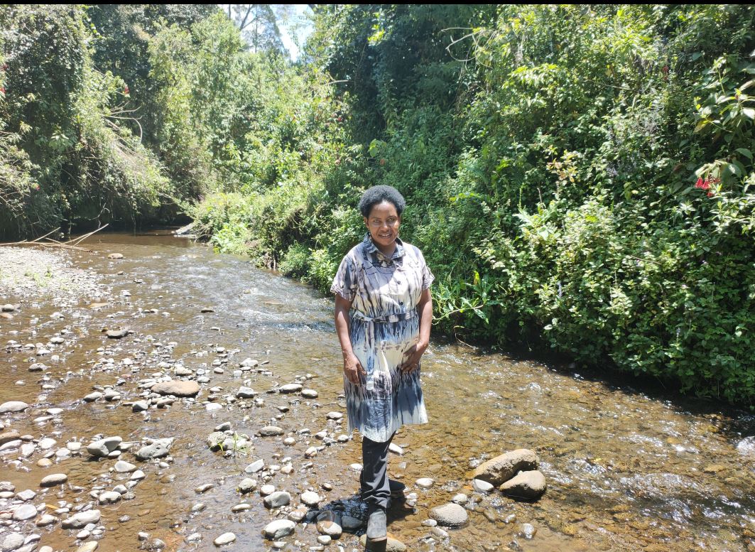 Bancy at Thika River