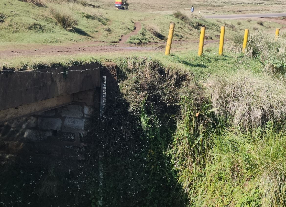 Meter gage-Jabini-Sasumua river